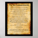 Search for 10 commandements posters Moses