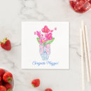 Recherche de orchidée rose serviettes Aquarelle