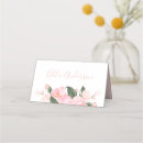 Search for floral place cards Pink
