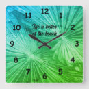 Search for palm leaf clocks Green