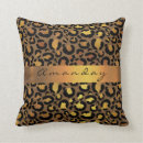 Search for black and gold stripes pillows Girly