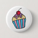 Search for cupcake with cherry buttons Food