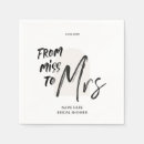 Recherche de miss to mrs napkins Pour tous