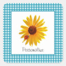 Recherche de coccinelle jaune autocollants Fleurs