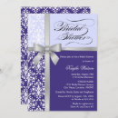 Search for purple ribbon invitations Shower