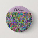 Recherche de hippie style badges Rétro