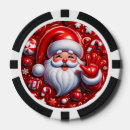 Recherche de père noël jetons poker De de noël