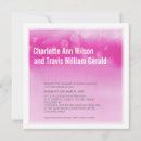 Search for pink ombre wedding invitations Stylish