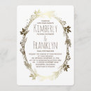 Search for laurel wreath wedding invitations Floral