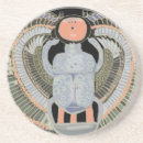 Search for egyptian coasters Scarab