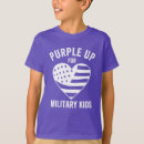 Search for military kids tshirts Purple up