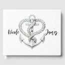 Search for anchor wedding guest books White