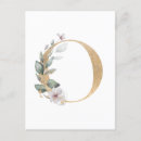 Recherche de majuscules cartes postales Monogramme