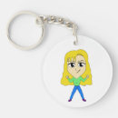 Search for blonde rounded keychains Cute
