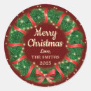 Recherche de printed ribbon stickers Joyeux noël