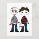 Search for killers postcards Scary