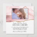 Search for pink ombre wedding invitations Marble