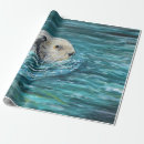 Search for sea otter wrapping paper Otters