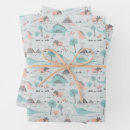 Search for dinosaurs wrapping paper Pastel