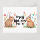 Search for capybaras postcards Birthday