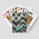 Search for chevrons playing cards Contemporary