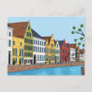 Search for bruges postcards Illustration