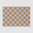Search for pink gingham pattern tissue paper Checkers