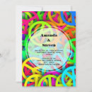 Search for rainbow wedding invitations Groovy