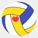 Search for volleyball ball stickers Player