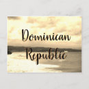 Recherche de carte des caraïbes vintage cartes postales République dominicaine