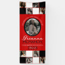 Search for red and black graduation banners Welcome