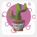 Search for free hugs stickers Cactus