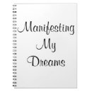 Search for manifestation notebooks Manifesting