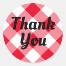 Search for red and white gingham stickers Script