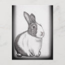 Recherche de longues oreilles cartes postales Lapin