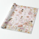 Search for flower fairy wrapping paper Girl