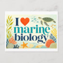 Recherche de biologie marine Illustration