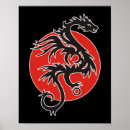 Search for black and white dragon posters Mythical