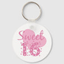 Search for sweet 16th keychains Pink