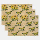 Recherche de jaune tournesol papier cadeau Découpage
