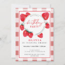 Search for red plaid invitations Berry sweet