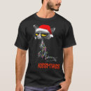 Recherche de cat christmas tshirts Rétro