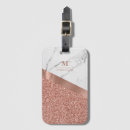 Search for marble luggage tags Glitter