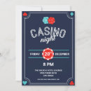 Recherche de nuit de casino invitations Dés