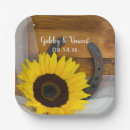 Search for western country wedding plates Horseshoes