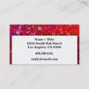 Search for rhinestone business cards Glitter
