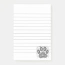 Search for dog paw post it notes Paws