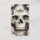 Search for spooky business cards Skeleton