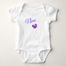 Recherche de fleurs violettes vêtements Baby girl