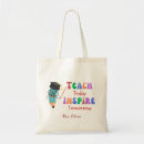 Search for teacher quotes tote bags End of year